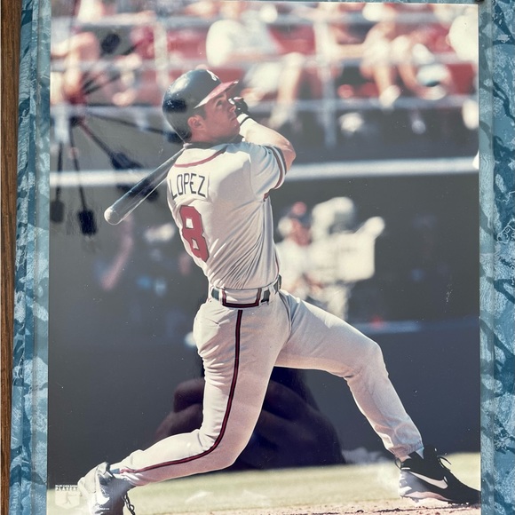 Javier Lopez Atlanta Braves Plaque Photo With Card and Photo Plaque MLB - Picture 5 of 7